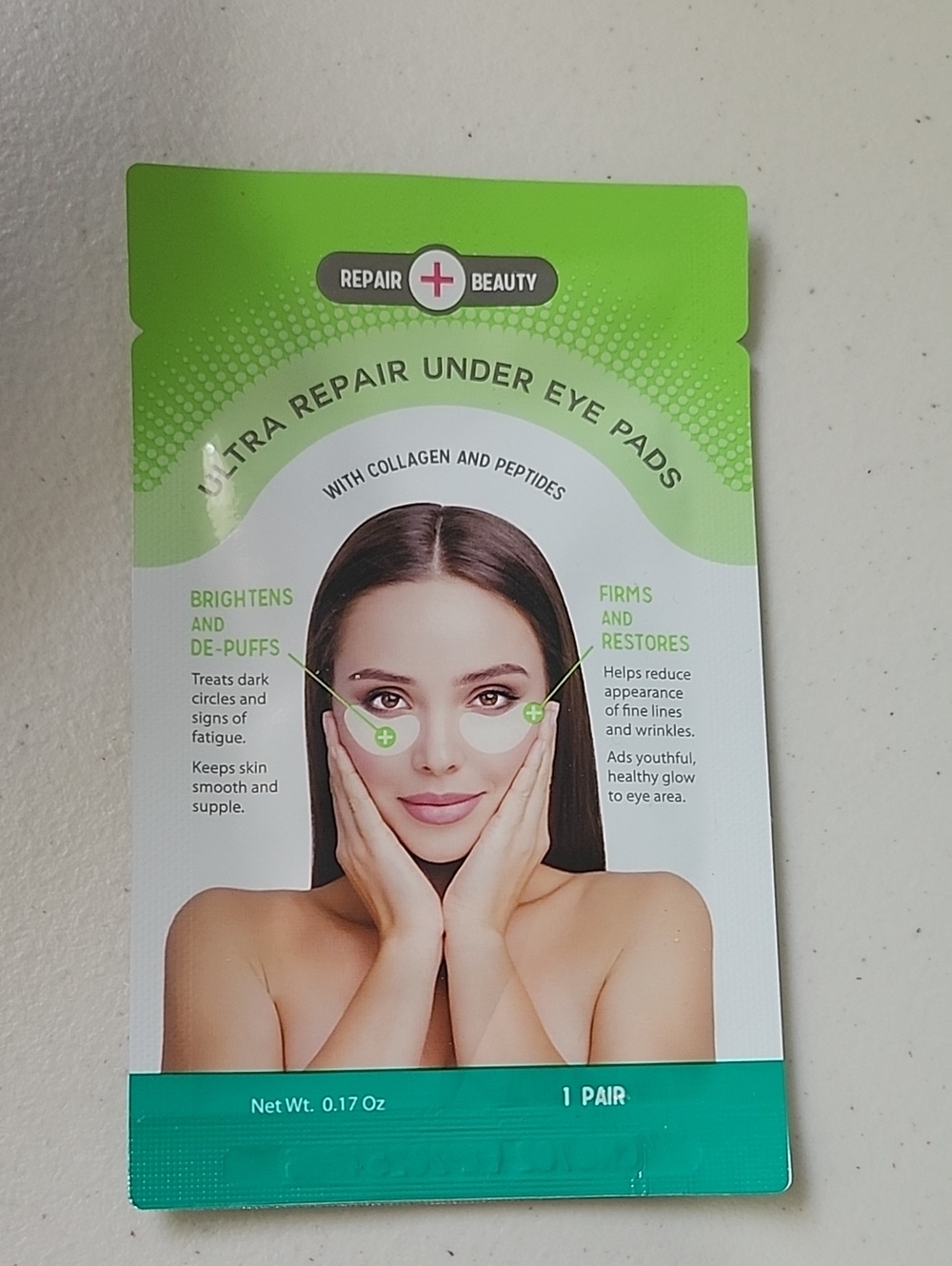 Ultra Repair Under Eye Pads - Green